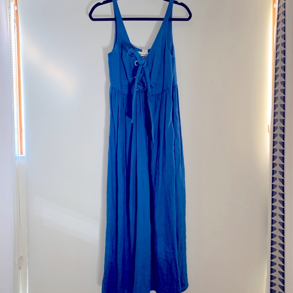 Mara Hoffman linen midi/maxi dress